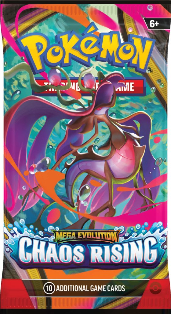 Pokémon TCG: Mega Evolution Chaos Rising Booster Pack (Pick-up Only)