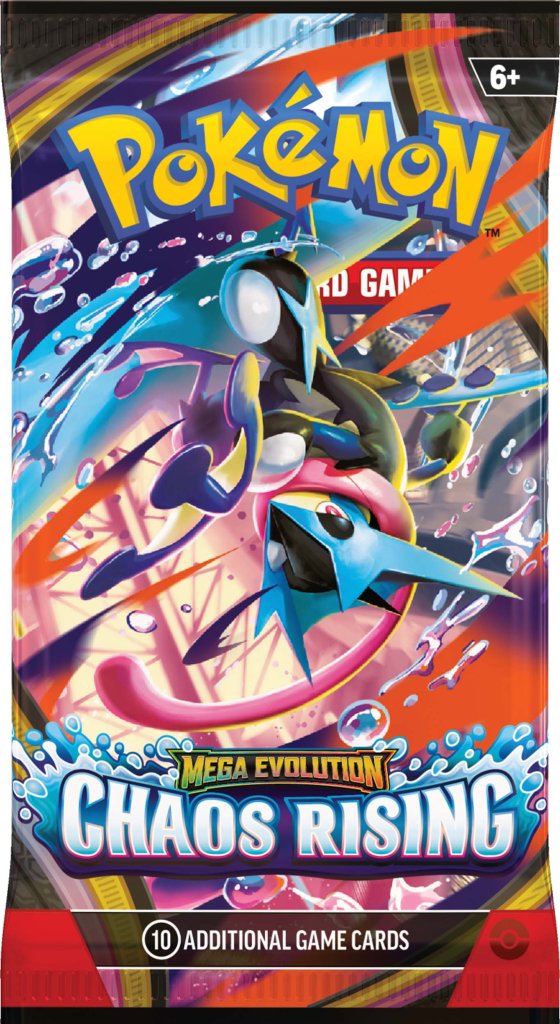 Pokémon TCG: Mega Evolution Chaos Rising Booster Pack (Pick-up Only)