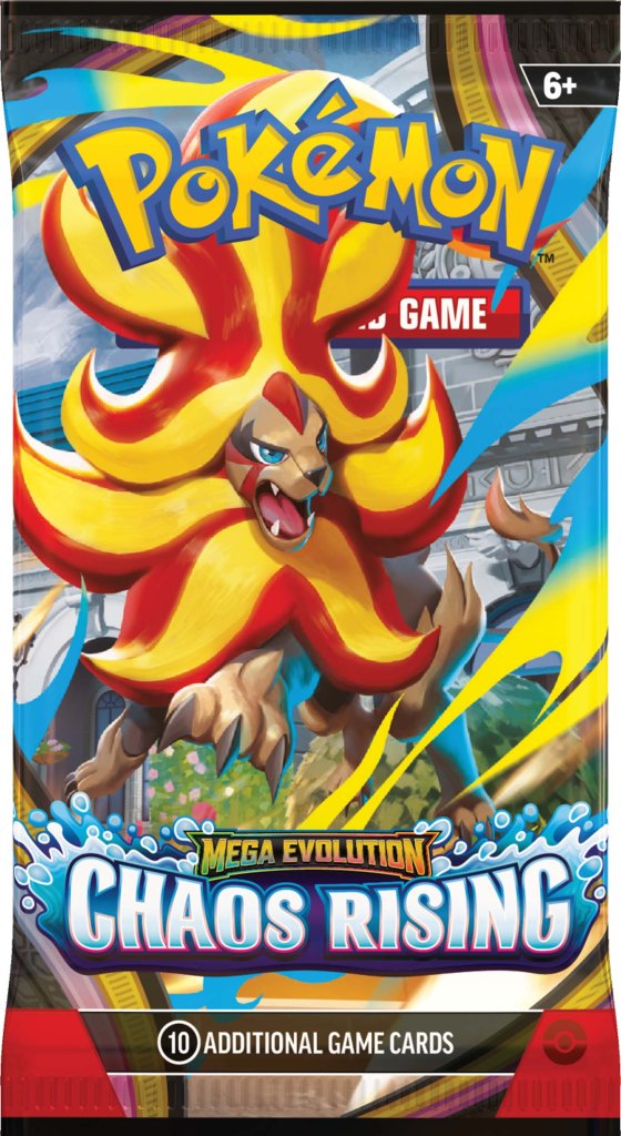 Pokémon TCG: Mega Evolution Chaos Rising Booster Pack (Pick-up Only)
