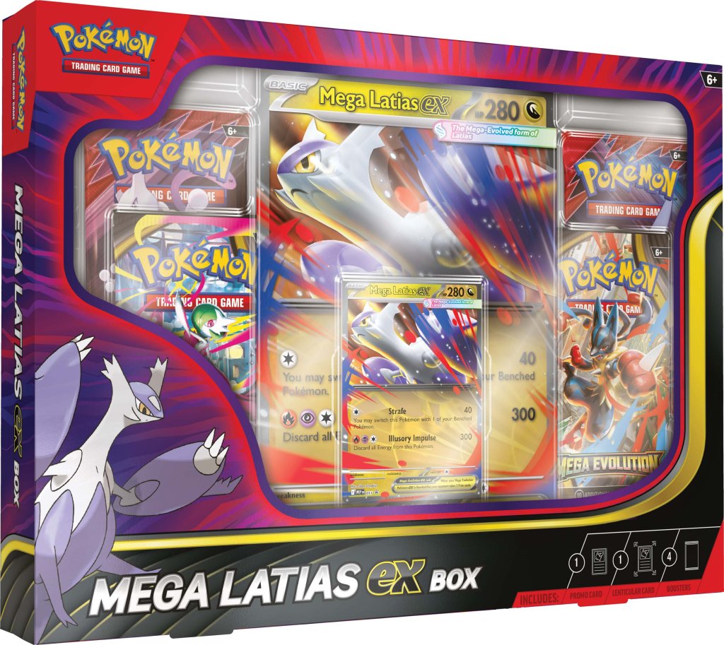 Pokémon TCG: Mega Latias ex Box (In-store only)