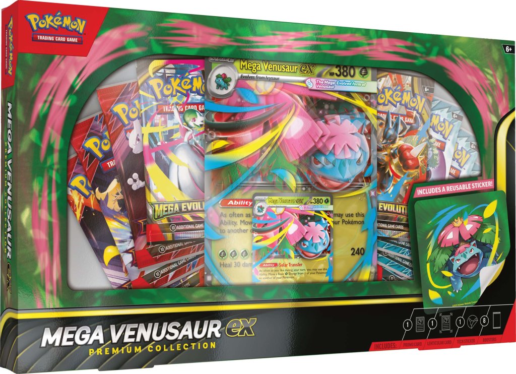 Pokémon TCG: Mega Venusaur ex Premium Collection (In-store Only)
