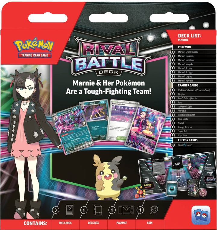 Pokémon TCG: Rival Battle Deck—Marnie/Steven [Pre-order]