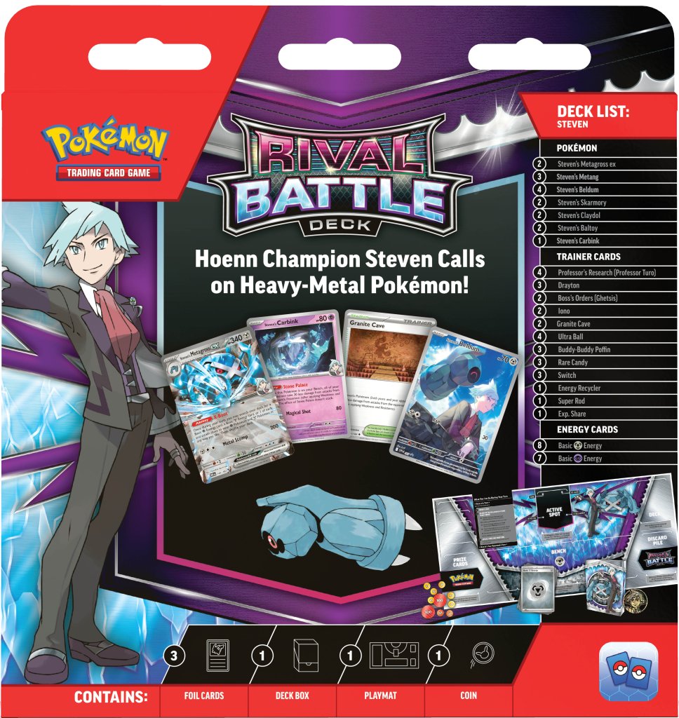 Pokémon TCG: Rival Battle Deck—Marnie/Steven [Pre-order]