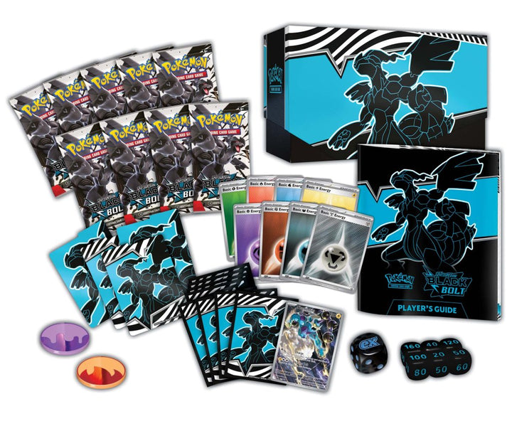 Pokémon TCG: Scarlet & Violet— Black Bolt Elite Trainer Box