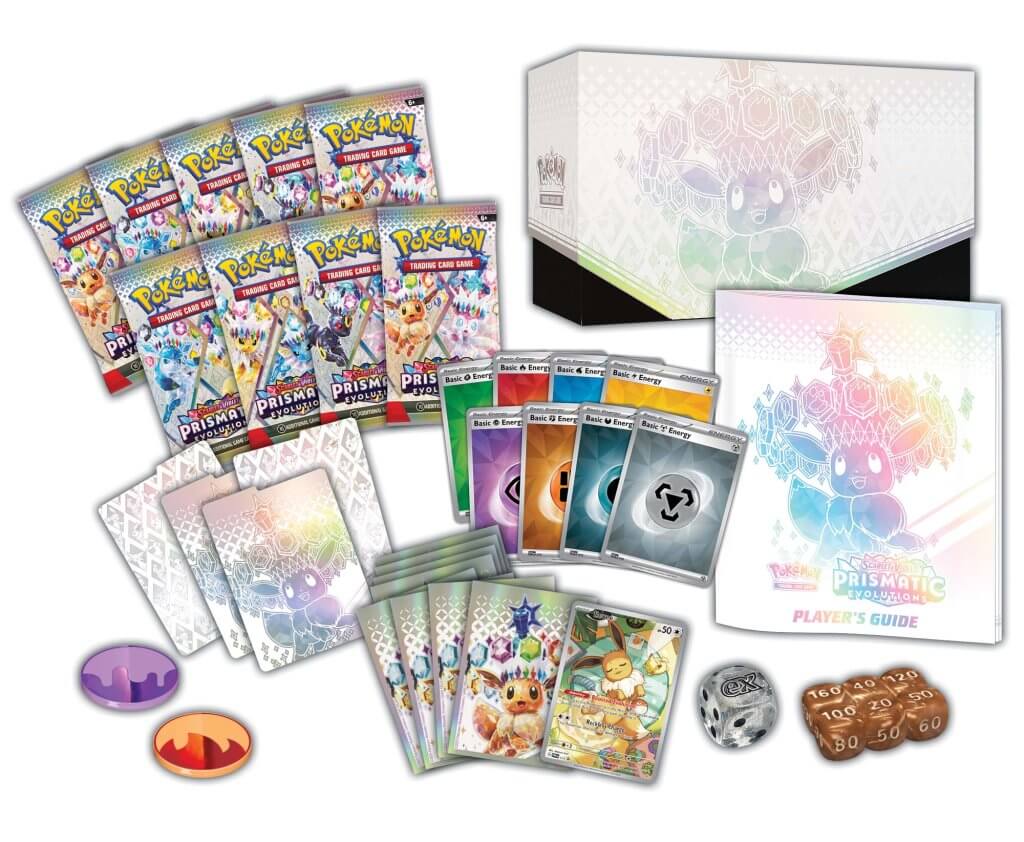 POKÉMON TCG Scarlet & Violet 8.5 Prismatic Evolutions Elite Trainer Box (Pre-order)