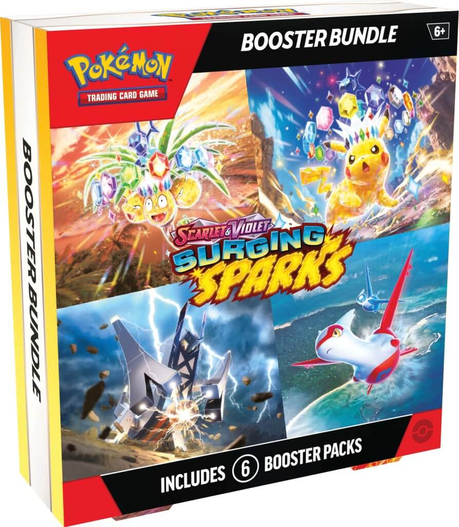 POKÉMON TCG Scarlet & Violet 8 Surging Sparks Booster Bundle (Pre-order)