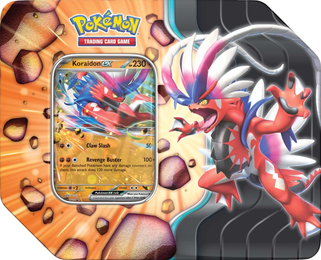 Pokémon TCG: Slashing Legends Tin (Assorted)