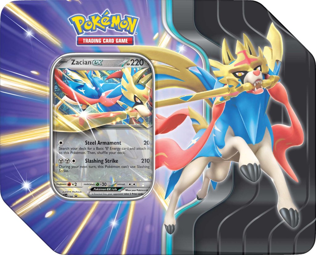 Pokémon TCG: Slashing Legends Tin (Assorted)