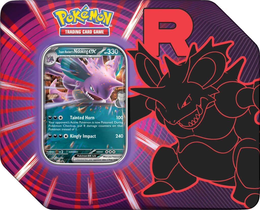 Pokemon TCG Team Rocket Tin (Assorted)