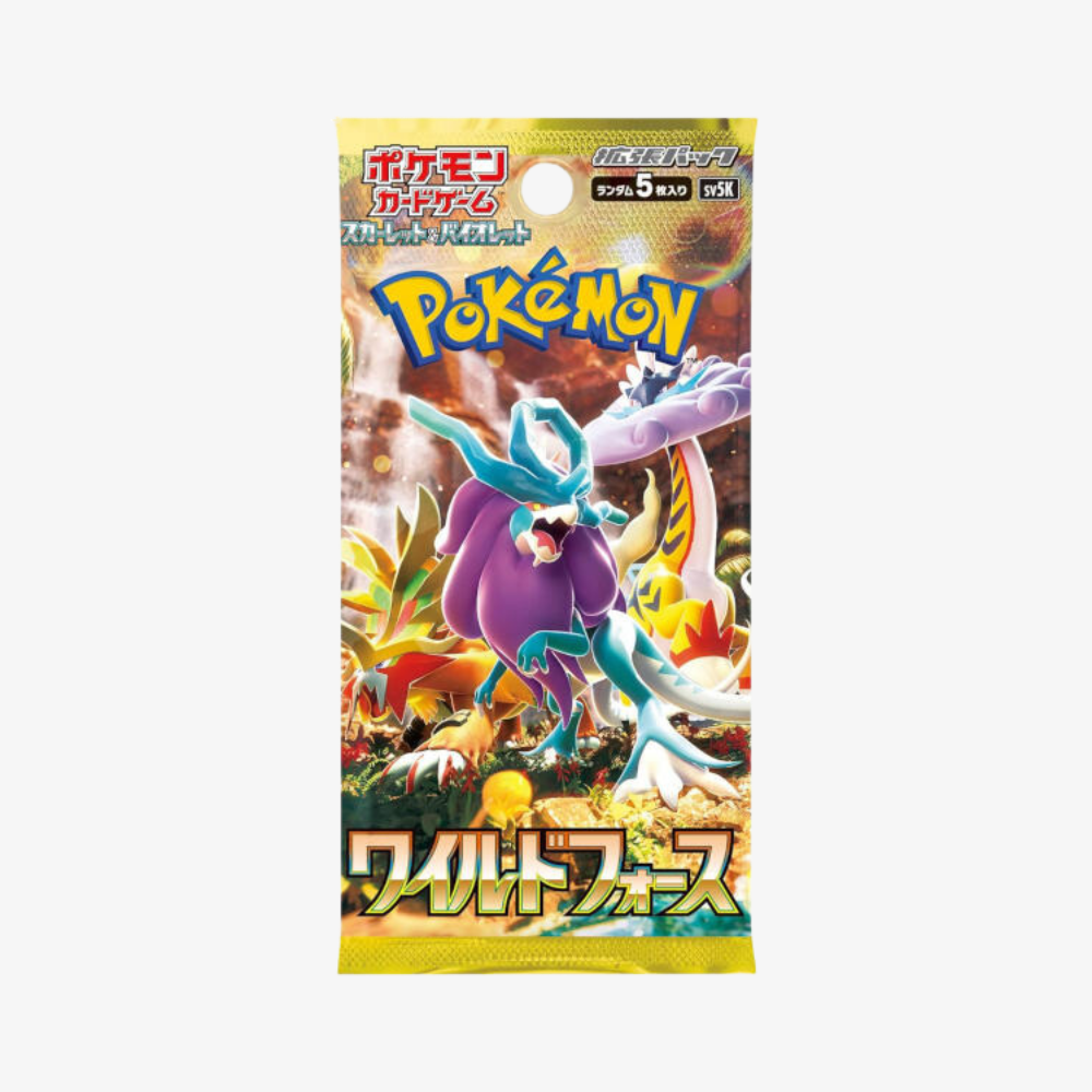 Pokemon - Scarlet & Violet - Wild Force SV5K - Booster Pack