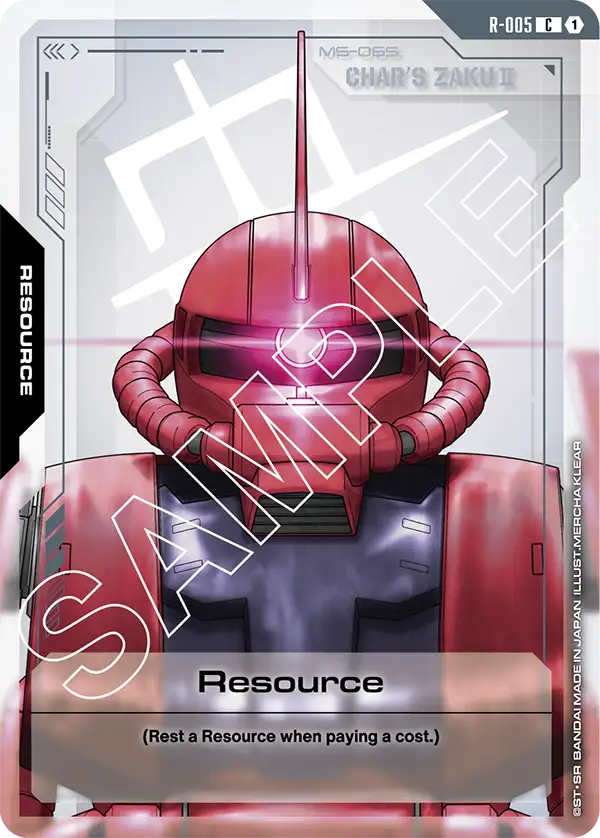 Char's Zaku II (R-005)