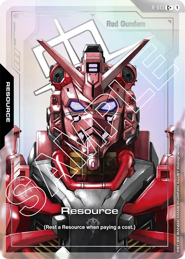 Red Gundam (R-013) (Alternative Art C+)