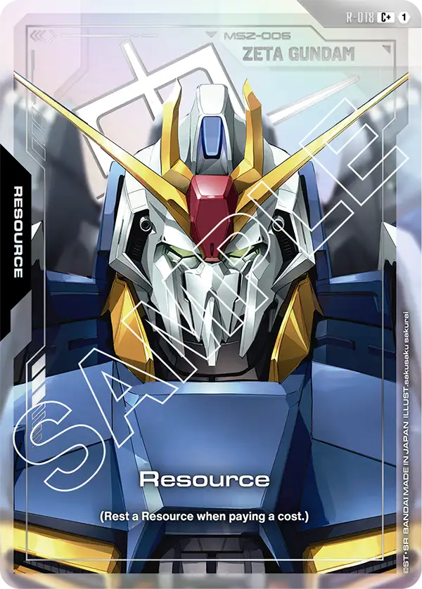 Zeta Gundam (R-018) (Alternative Art C+)