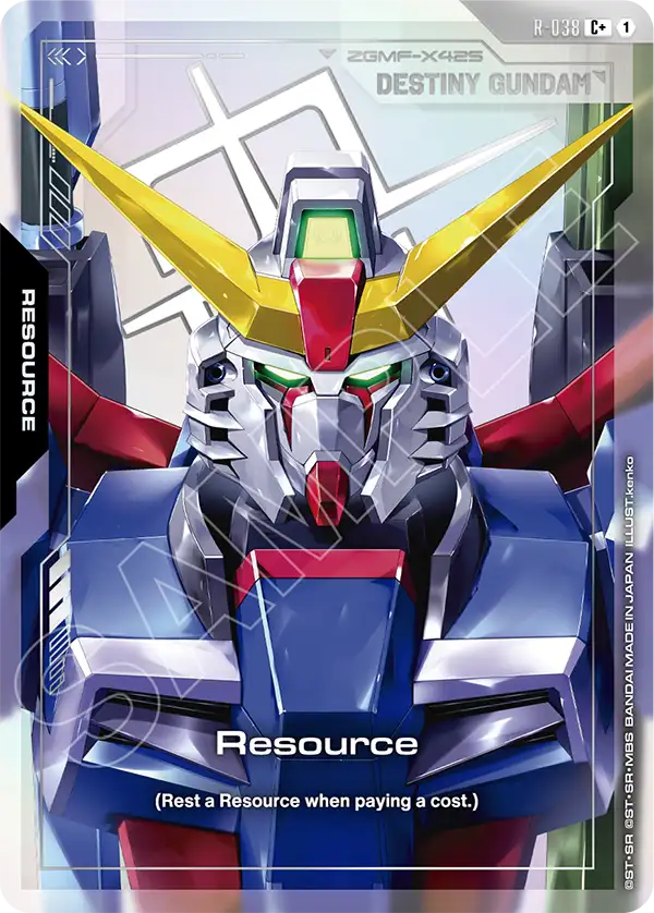 Destiny Gundam (R-038) (C+) (Alternative Art)