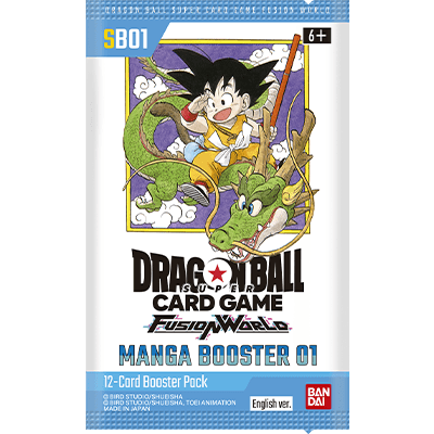 Dragon Ball Super Card Game: Fusion World – Manga Booster [SB-01]