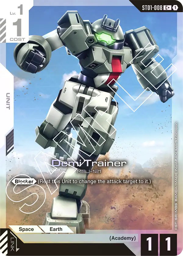 Demi Trainer (ST01-008) (C+) (Alternative Art)