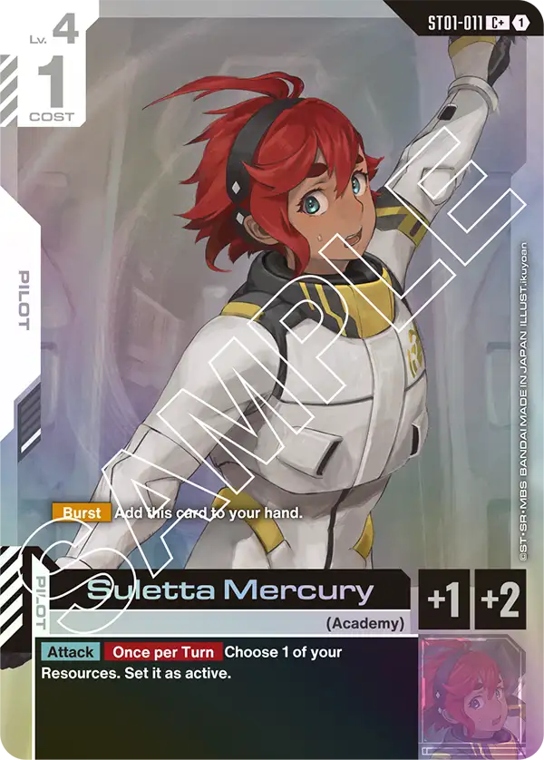 Suletta Mercury (ST01-011) (C+) (Alternative Art)