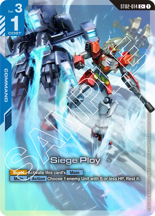 Siege Ploy (ST02-014) (C+) (Alternative Art)