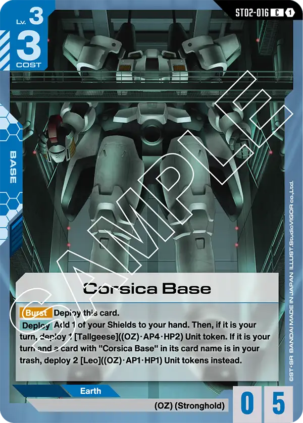 Corsica Base (ST02-016)