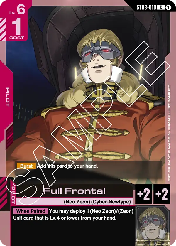 Full Frontal (ST03-010)
