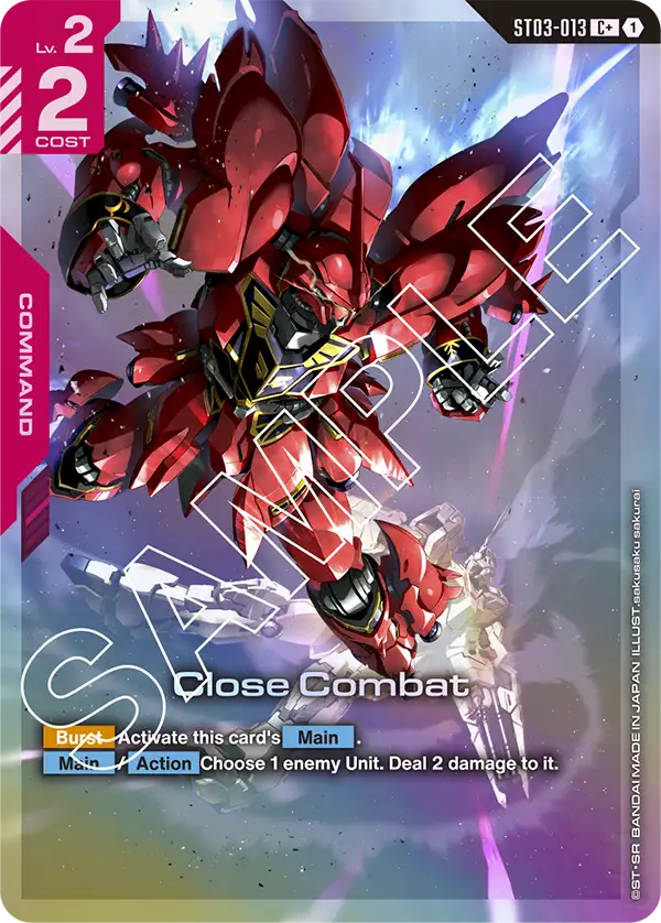 Close Combat (ST03-013) (C+) (Alternative Art)