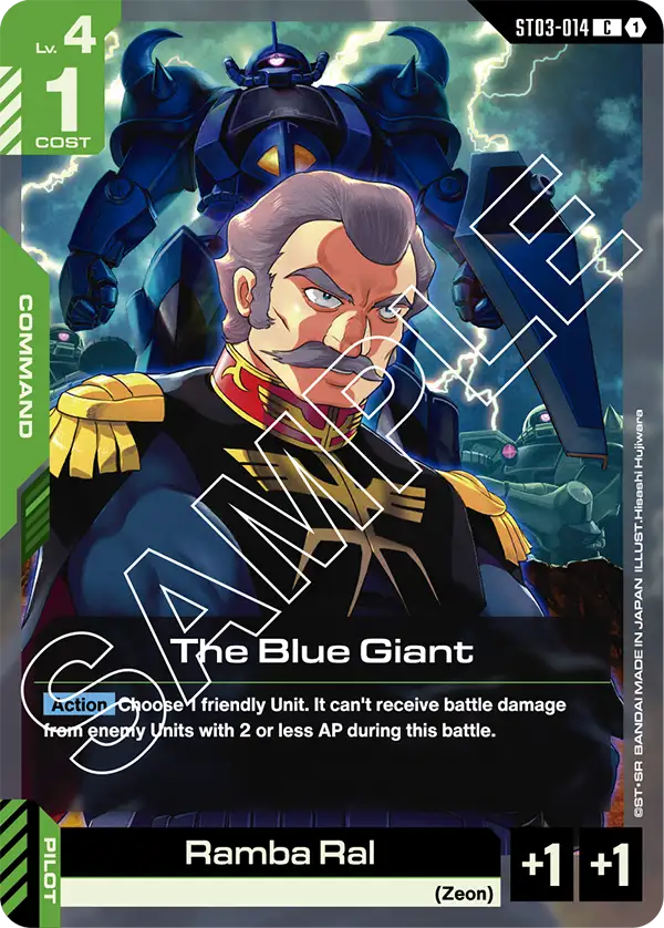 The Blue Giant / Ramba Ral (ST03-014)