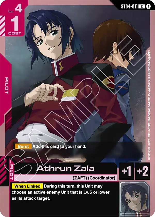 Athrun Zala (ST09) (ST04-011)