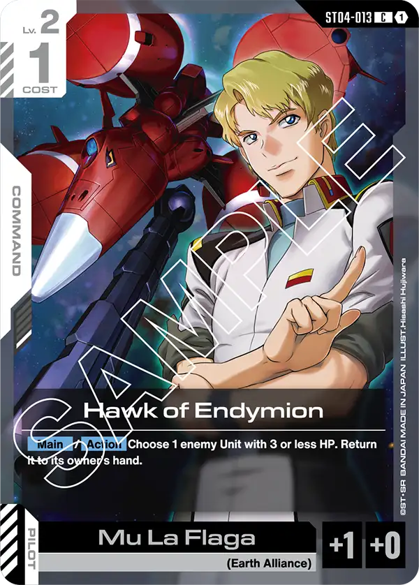 Hawk of Endymion / Mu La Flaga (ST04-013)