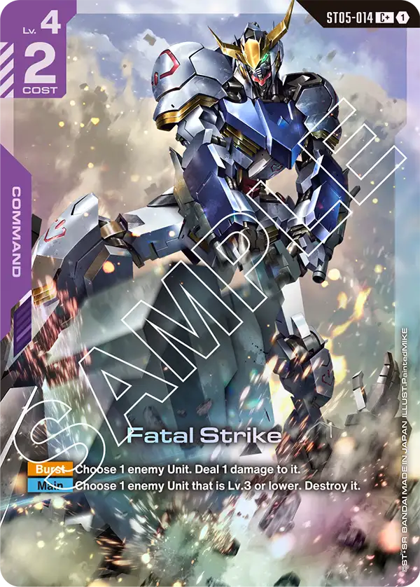 Fatal Strike (ST05-014) (Alternative Art)