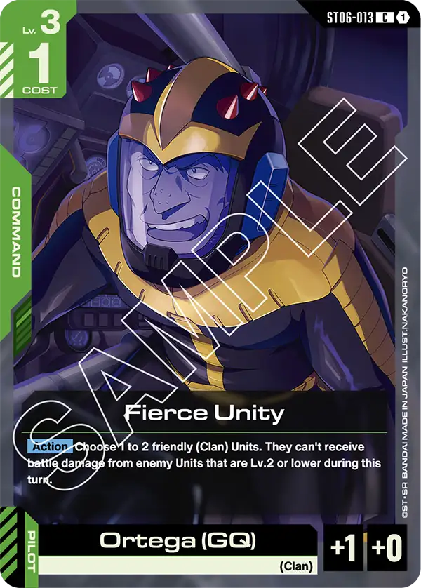 Fierce Unity / Ortega (GQ) (ST06-013)