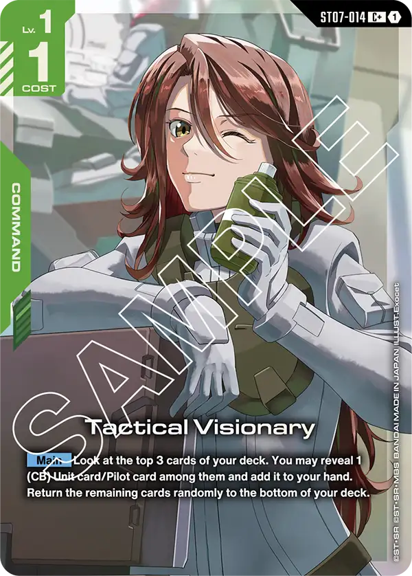 Tactical Visionary (ST07-014) (Alternative Art)