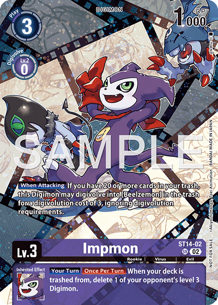 Impmon (ST14-02) (EX10 Legend Pack 2025)