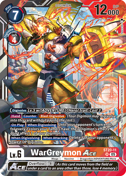 WarGreymon ACE (ST20-11)