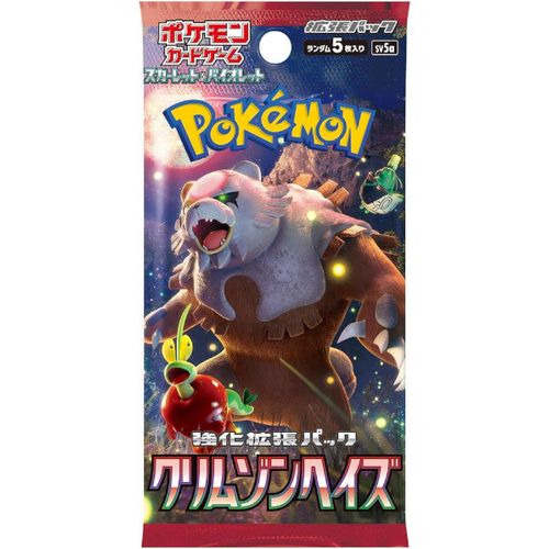 Pokemon - S&V - Crimson Haze SV5a - Booster Pack