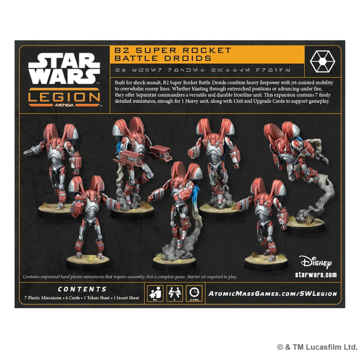 Star Wars: Legion – B2 Super Rocket Battle Droids [Pre-order]