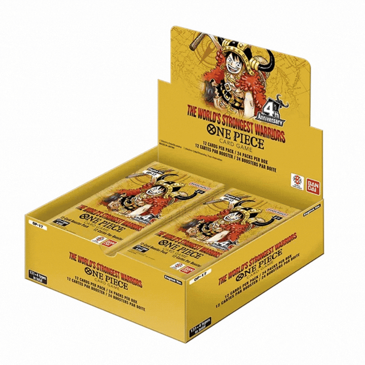 One Piece – The World's Strongest Warriors [OP-17] - Sealed Case (12 Boxes)