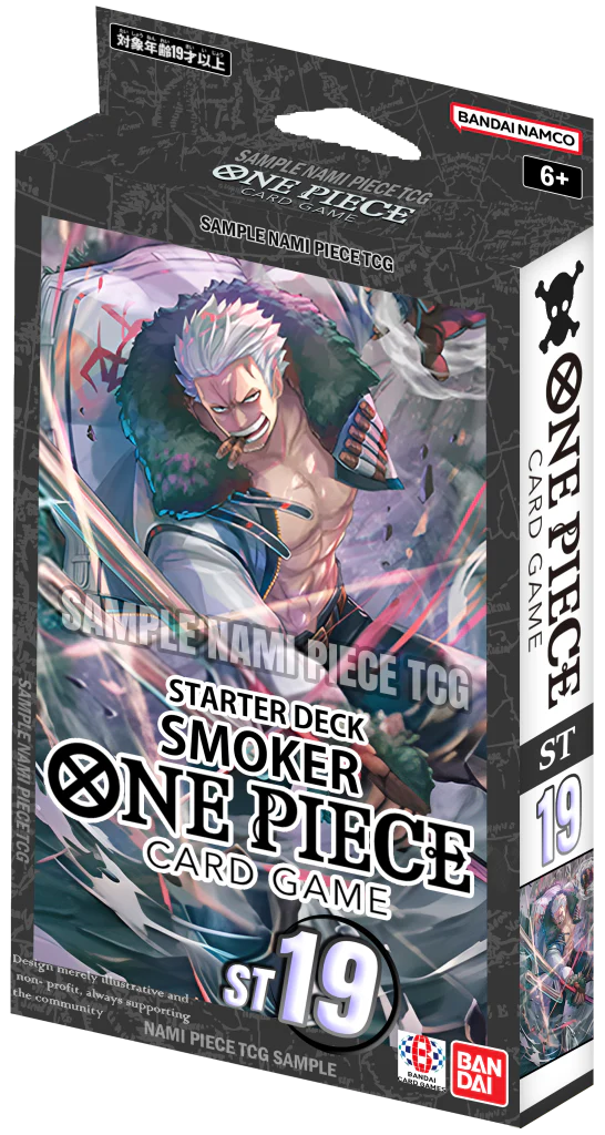 One Piece Card Game: Starter Deck – (Black) Smoker [ST-19]