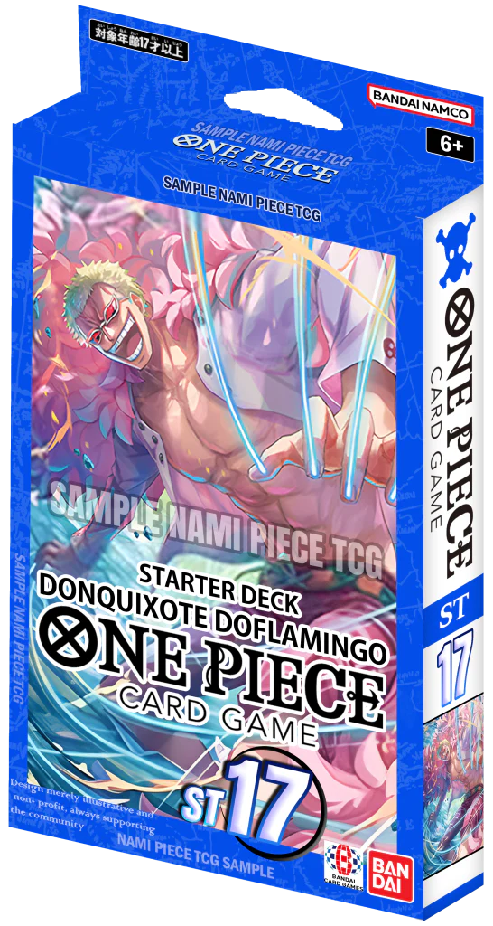 One Piece Card Game: Starter Deck – (Blue) Donquixote Doflamingo [ST-17]