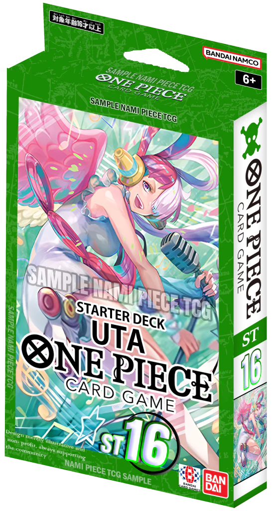 One Piece Card Game: Starter Deck – (Green) Uta [ST-16]