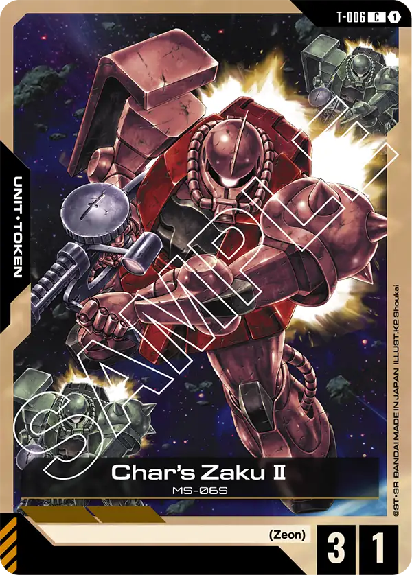 Char's Zaku Ⅱ (T-006)