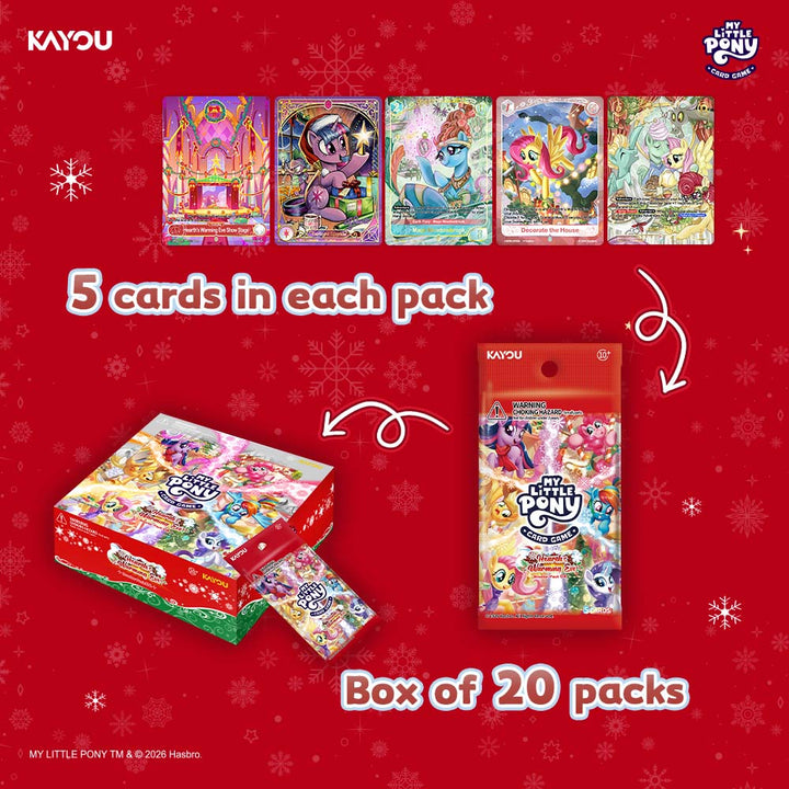 Kayou My Little Pony TCG: Hearth's Warming Eve Foil Booster Box [Pre-order]