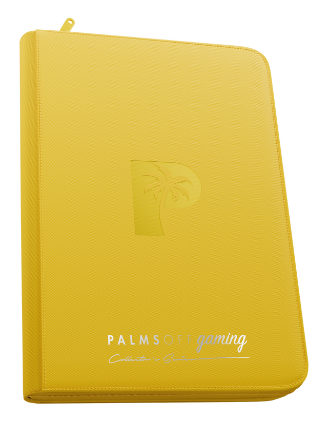 Collector's Series Top Loader Zip Binder - Yellow
