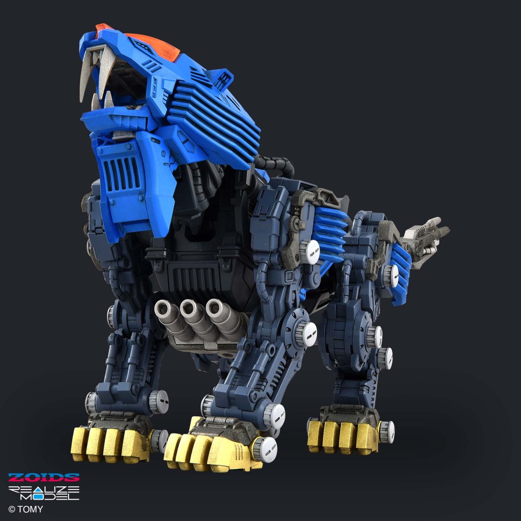 Zoids Turtle ZOIDS REALIZE MODEL RMZ-13 SHIELD LIGER (VAN VER.) – Turtle TCG