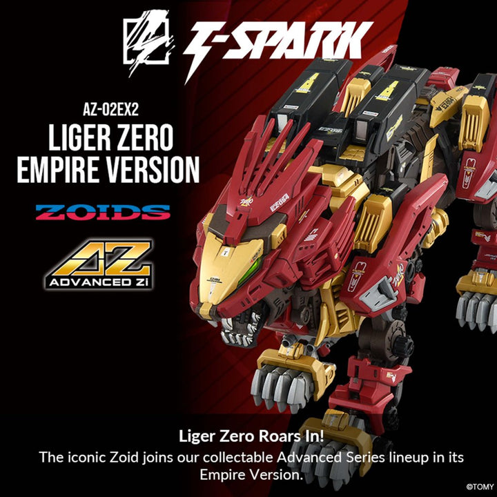 1/72 Zoids Series AZ-02EX2 Liger Zero Empire ver.