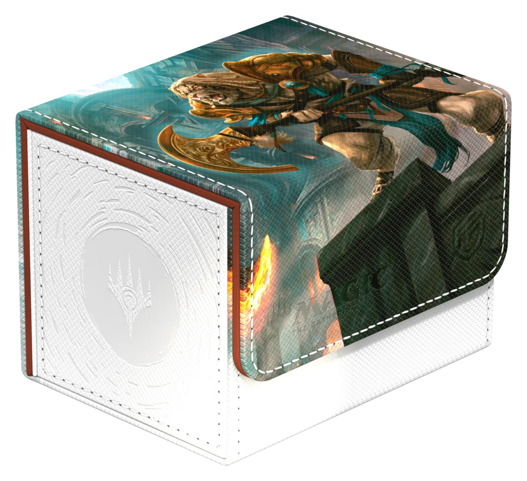 Ultimate Guard: Deck Box – XenoSkin Sidewinder 100+ – MTG: "Reality Fracture" - Ajani, Counterattack Leader