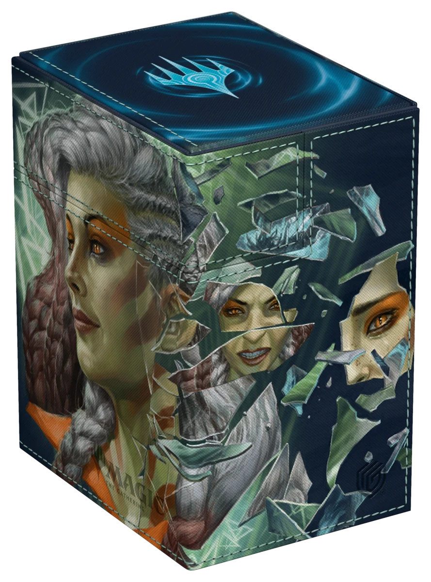 Ultimate Guard: Deck Box – XenoSkin Flip'n'Tray 133+ – MTG: "Reality Fracture" - Way of the Mind Sculptor / Way of the Paradox