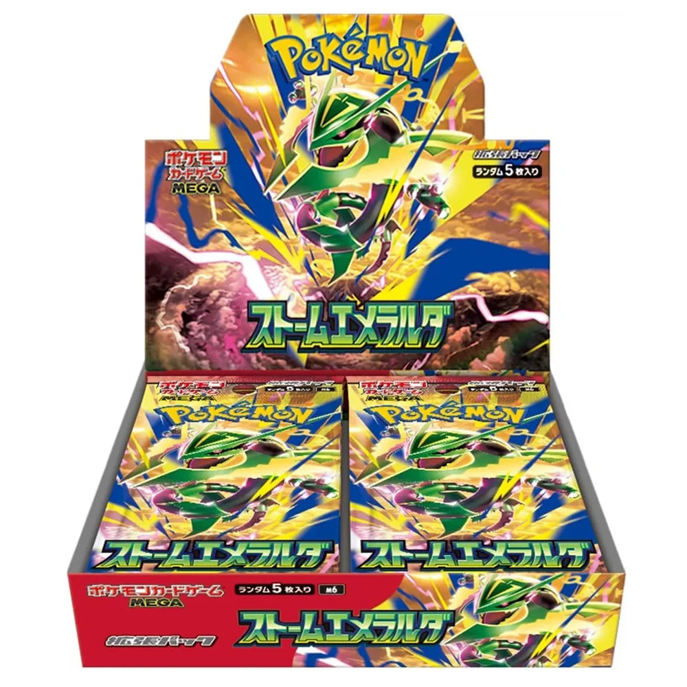 Pokemon Mega - Storm Emeralda M6 - Booster Box