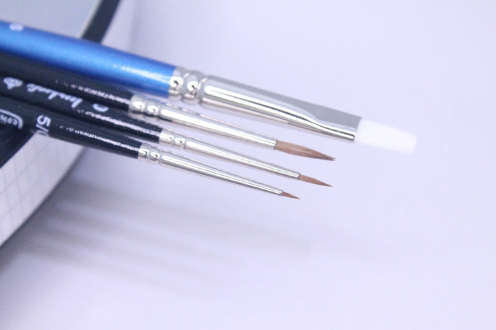 VP Leonhardy: 4pc Pro Modellers Brush Set
