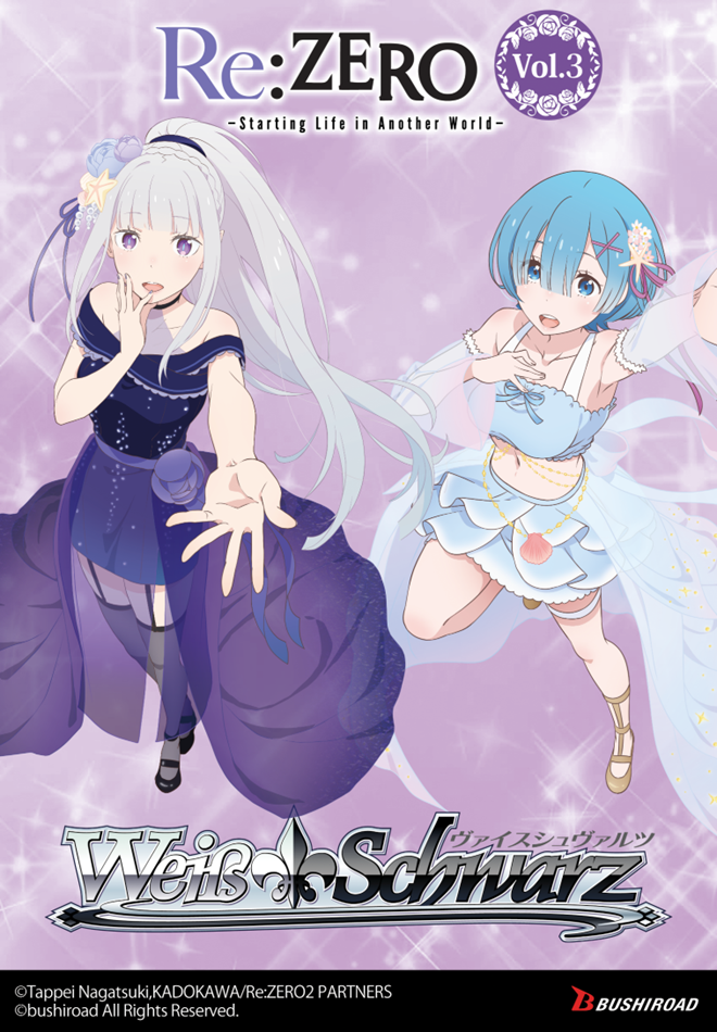 Weiss Schwarz - Re:ZERO - Starting Life in Another World- Vol.3 - Booster Box [Pre-order]