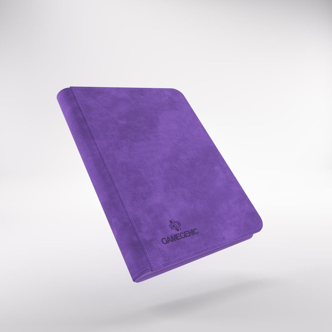 Gamegenic Zip-Up Album 8-Pocket Purple